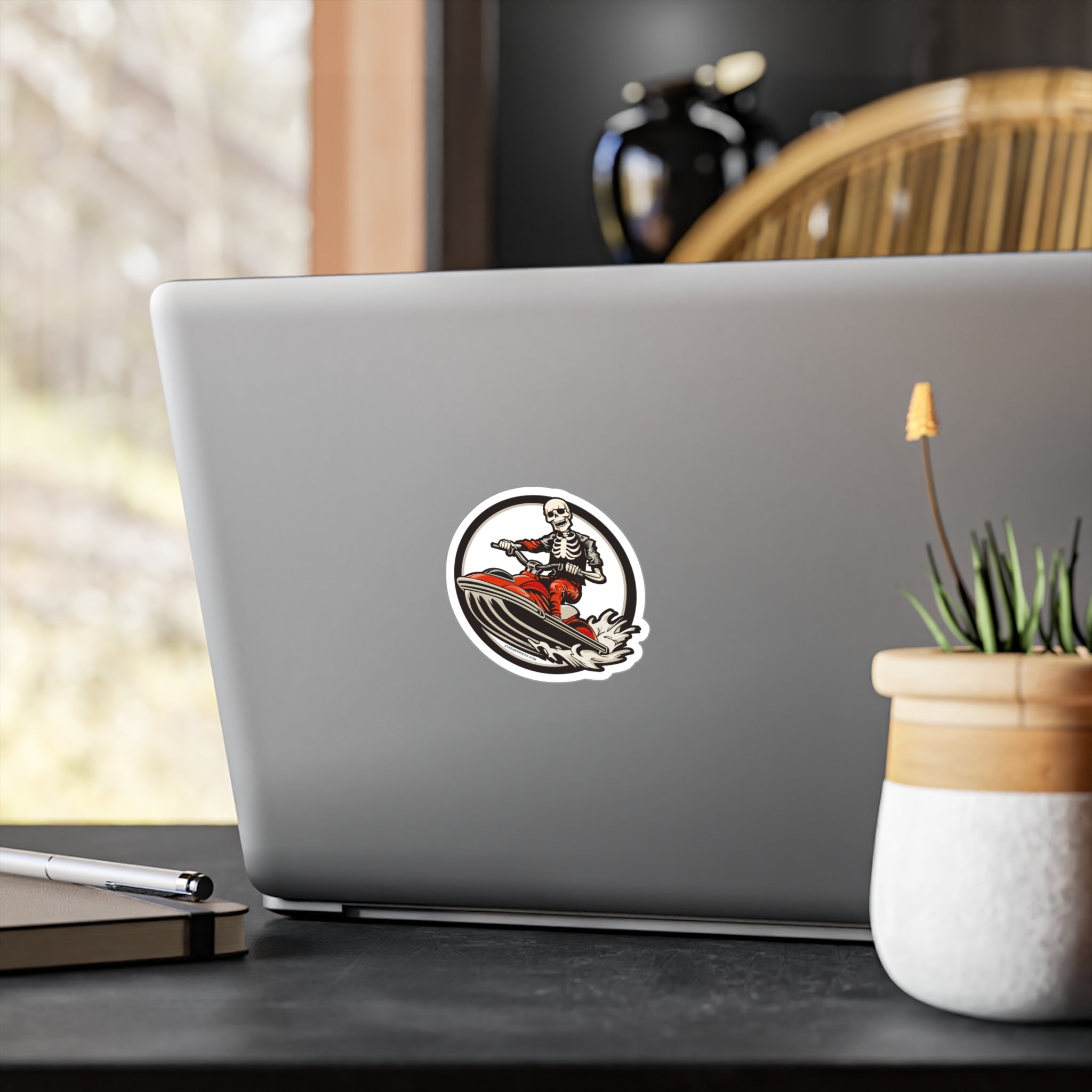 Skeleton on Jet Ski- Xtreme Riderz- Vinyl Decals